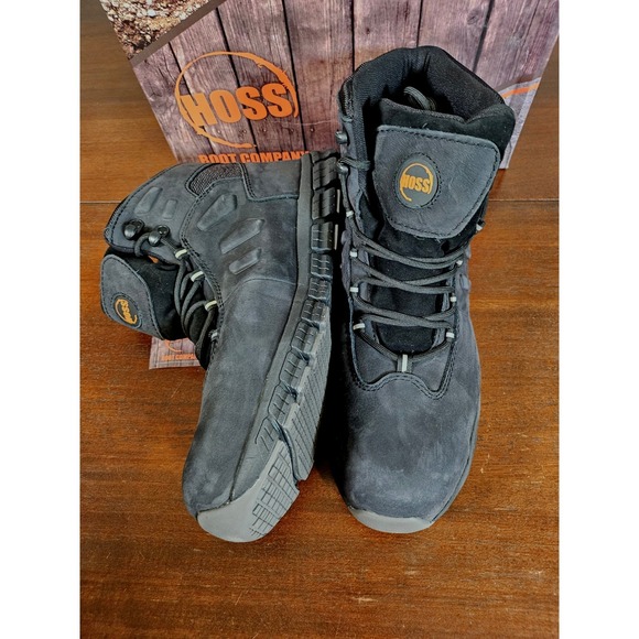 Hoss Tikaboo-UL Work Boots Mens 15 M Black Waterproof Composite Toe 60177 main image 11